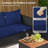 4 Pcs Wicker Patio Furniture Set With Removable Cushions Storage Coffee Table-359246148