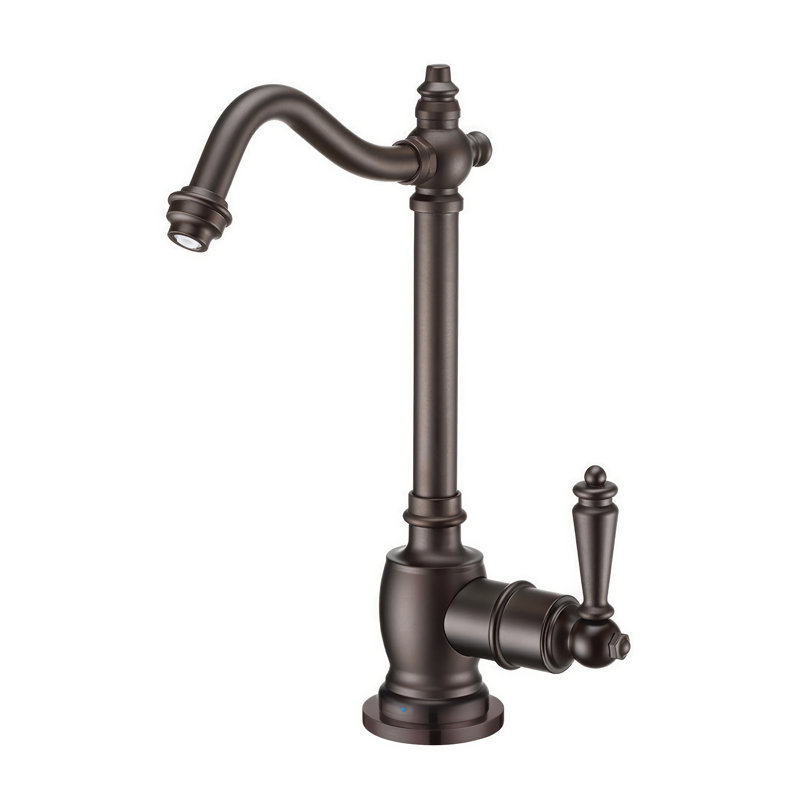 Robinet d'eau froide avec bec traditionnel Whitehaus, Bronze frotté à l'huile
