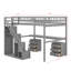 Lit mezzanine double avec commode, bureau et bande lumineuse-1468204410-1468204408