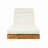 Solid Acacia Wood Outdoor Chaise Lounge-2085212742