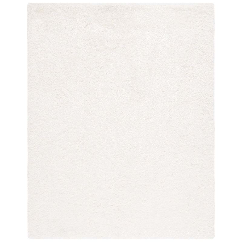 Tapis ivoire touffeté à la main Jayne, Rectangle 10 pi x 14 pi