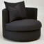 Fauteuil demi-tonneau pivotant Eugenie Freya-1230670887