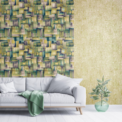 Rouleau de papier peint L 33 pi x l 21 po Crafted Silky