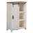Charithra 5-Drawer Chest with Sliding Barn Door-1259757798