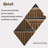 102.36-Inch Rustic Front Desk and Bar Counter with Storage and Wine Rack for Bars and Reception-109707804