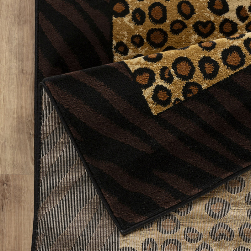 Tapis imprimé animal, Rectangle 7 pi 10 po x 10 pi 3 po