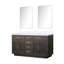 Meuble-lavabo double Shelter et miroirs 28 po-115766990-115766995-115766996