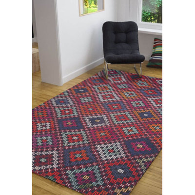 Tapis décoratif coloré Ottilie