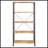 4-Shelf Bookcase-331673530