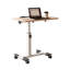 Bureau ajustable pour ordinateur portable avec roulettes - Hauteur réglable, bureau inclinable et table pliante mobile - Poste de travail portatif pour chevet, canapé ou bureau, noir-129162945