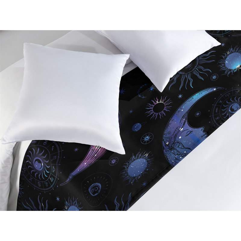 Foulard de lit Ambesonne Moon, Très grand lit