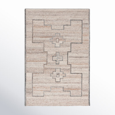Jax Hand Tufted Brown / Beige Rug