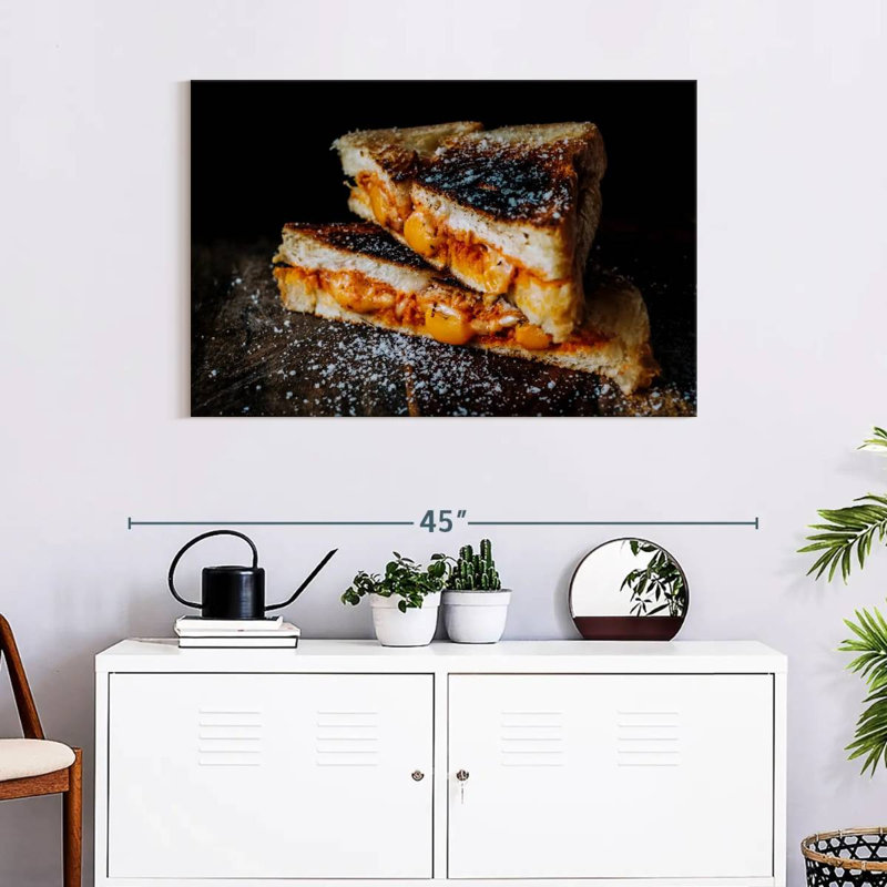 Yarlin Grilled Cheese, 24" H x 36" W