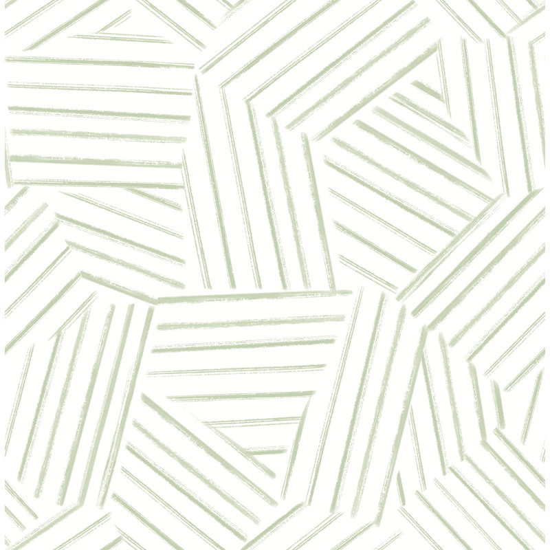 Molly Geometric Roll, Green