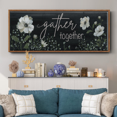 «Gather Together», toile encadrée