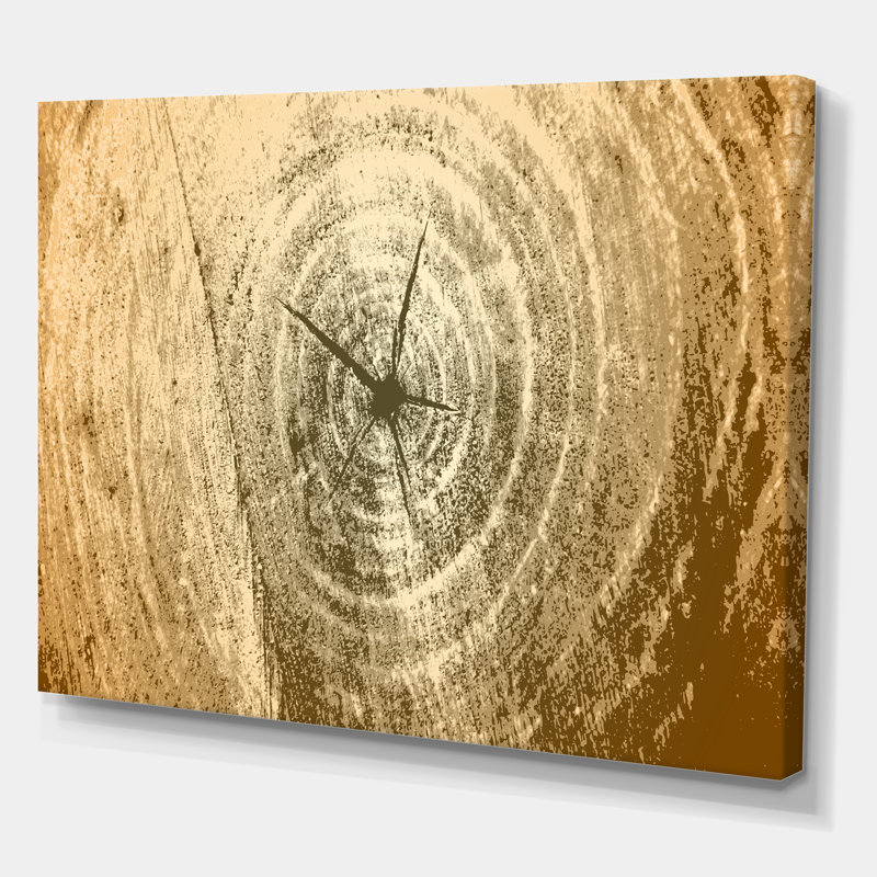« Vintage Tree grooves », impression sur toile, H 24 po x l 32 po x P 1 po
