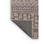 Tapis brun / noir à motif abstrait Bayles-523805671