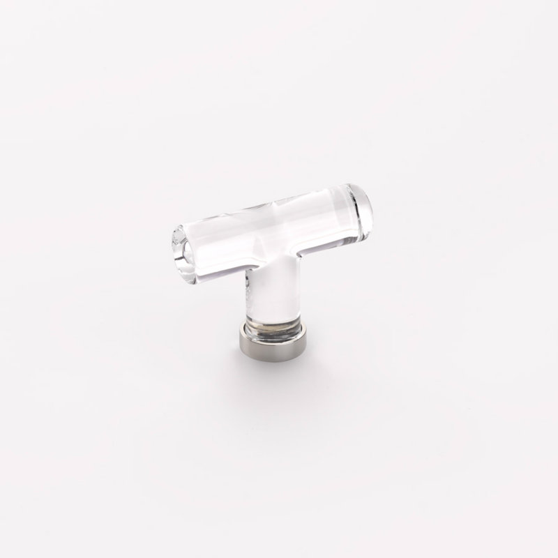 Bar Knob, Polished Nickel