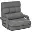Canapé-lit convertible, fauteuil inclinable rembourré avec coussin