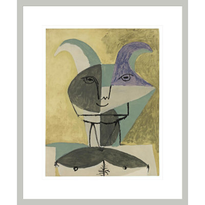 Buste de Faune de Faunes et Flore par Pablo Picasso, impression giclée encadrée