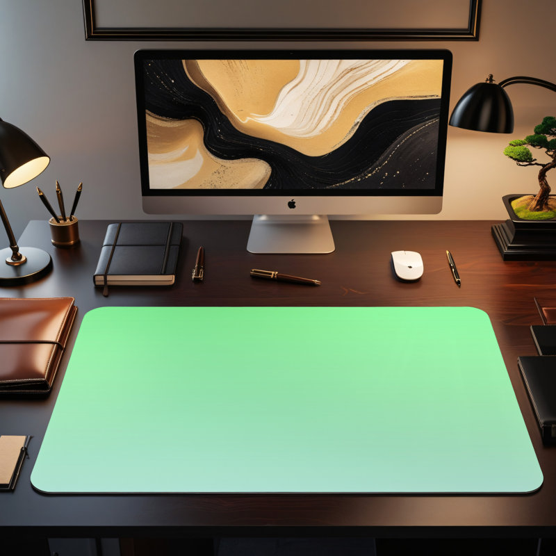 Polyester Desk Pad, 31.5x15.5