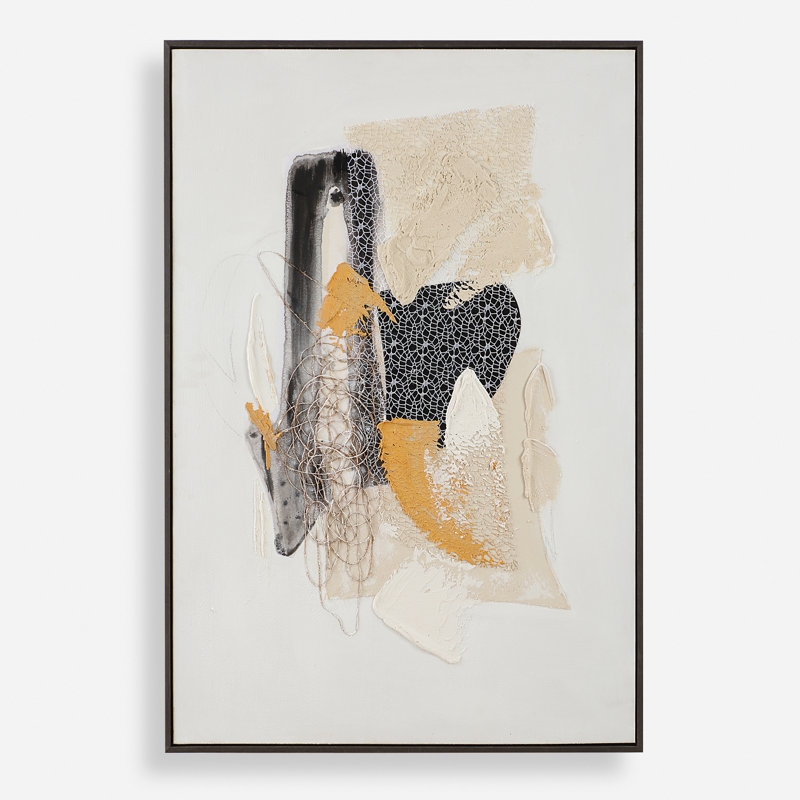 Uttermost Scatter Abstract Hand Painted Canvas Art