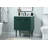 30'' Single Bathroom Vanity with Engineered Marble Top-1263156331