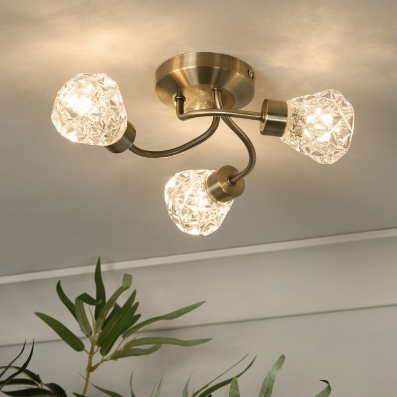 Glass Flush Mount