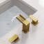 Widespread Bathroom Faucet 3 Hole, 2-Handle Bathroom Sink Faucet with Drain Assembly-111854784