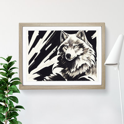Wolf - Framed Print