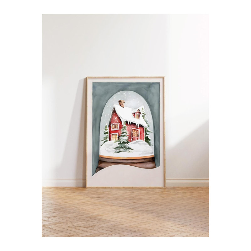 Peinture décorative encadrée