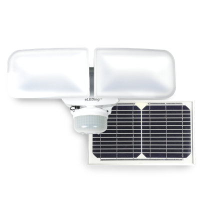 LED Solar Power Dusk to Dawn Outdoor Security Flood Light with Motion Sensor