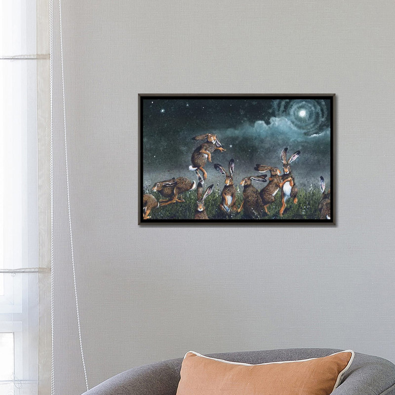 « moondance » par maggie vandewalle-impression, Toile tendue, H 18 po x l 26 po x P 1,5 po