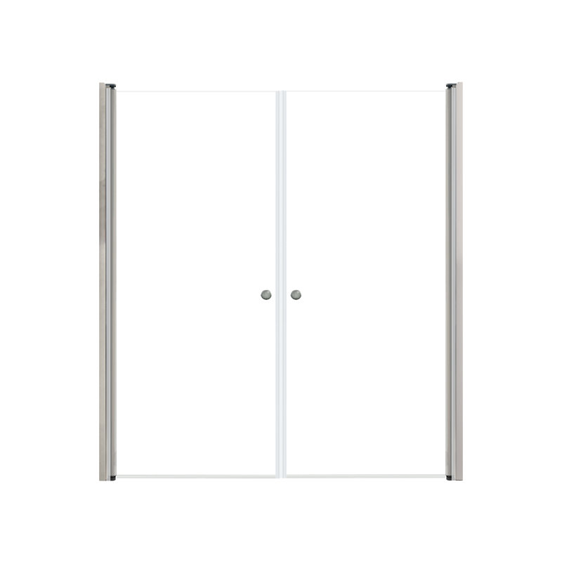 Lyna - l x H 70 avec porte, Argenté