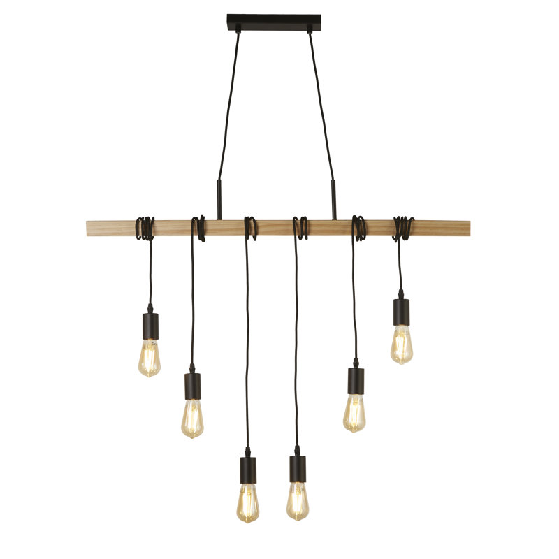 Tibbitts 6-Light Kitchen Island Chandelier