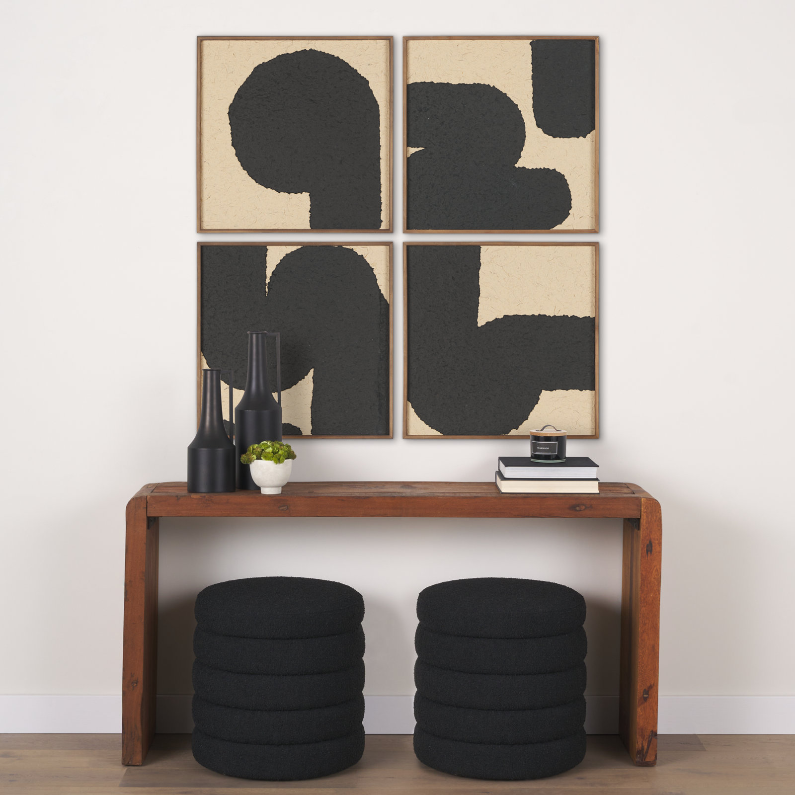 Thinking 4-Piece Wall Art Set