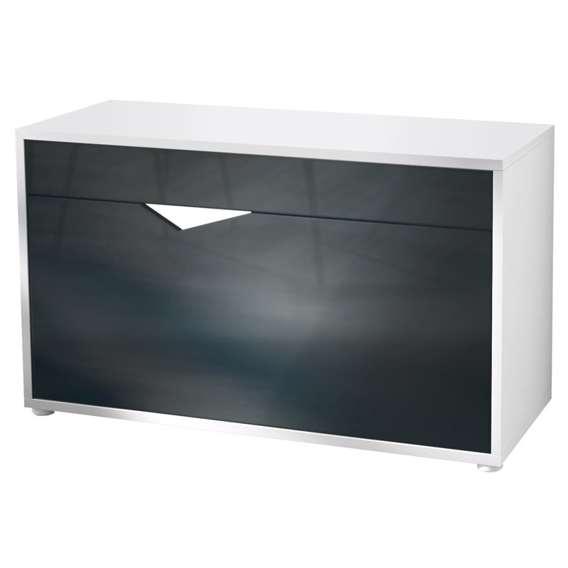 Seph Storage Bench, Matt white/Black