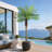 Artificial Palm Tree In A Pot-646548272
