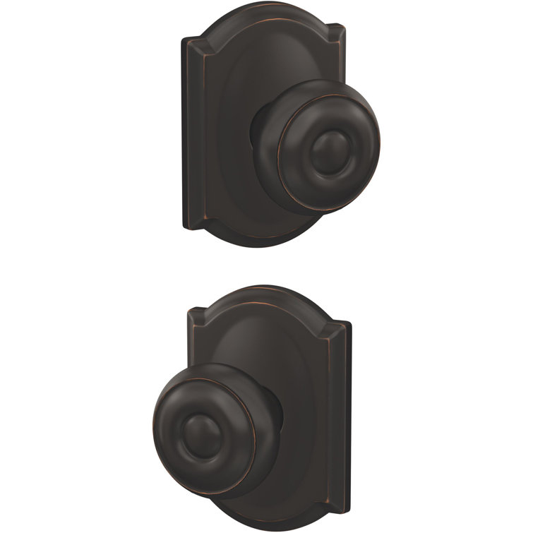 Custom Georgian Non-Turning Knob with Camelot Trim