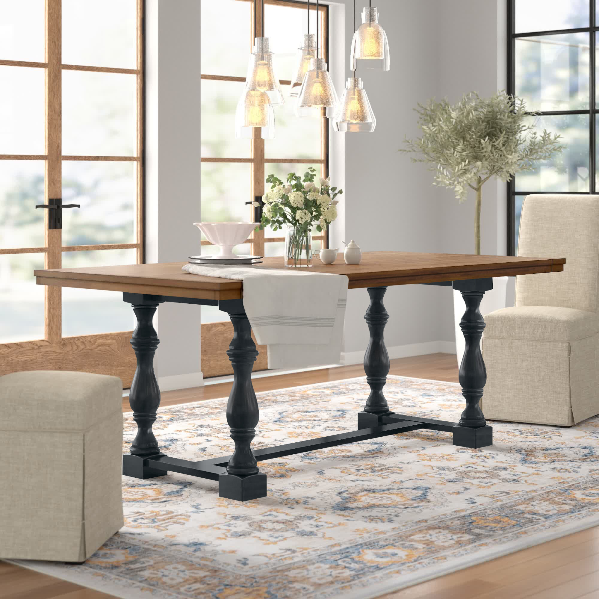 Tuscola Solid Wood Dining Table