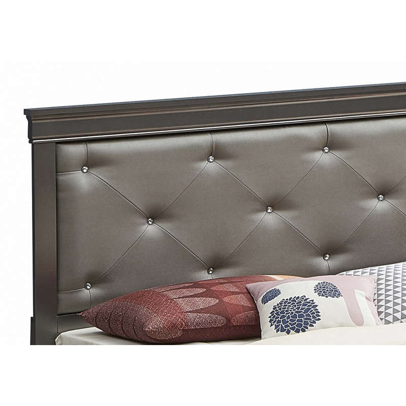 Bed Frame With Light(Only Bed), Black