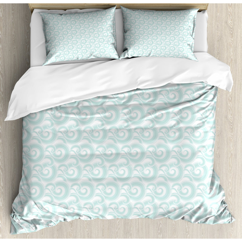 Eclectic Polyester Duvet Cover, Queen Duvet Cover + 2 Standard Shams