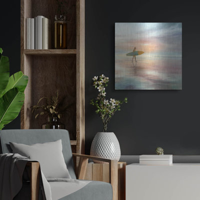 Latitude Run® 'Surfside' by Danhui Nai Metal Wall Art
