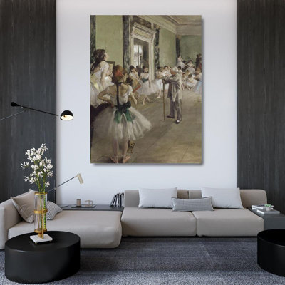 Art sur toile tendue, Astoria Grand Degas, Edgar Gallery, The Ballet Class