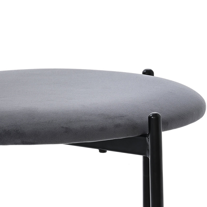 2 Alecsis Side Chairs in Grey