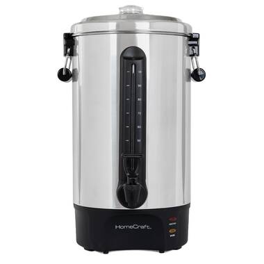 Megachef 100 Cup Stainless Steel Coffee Urn : Target