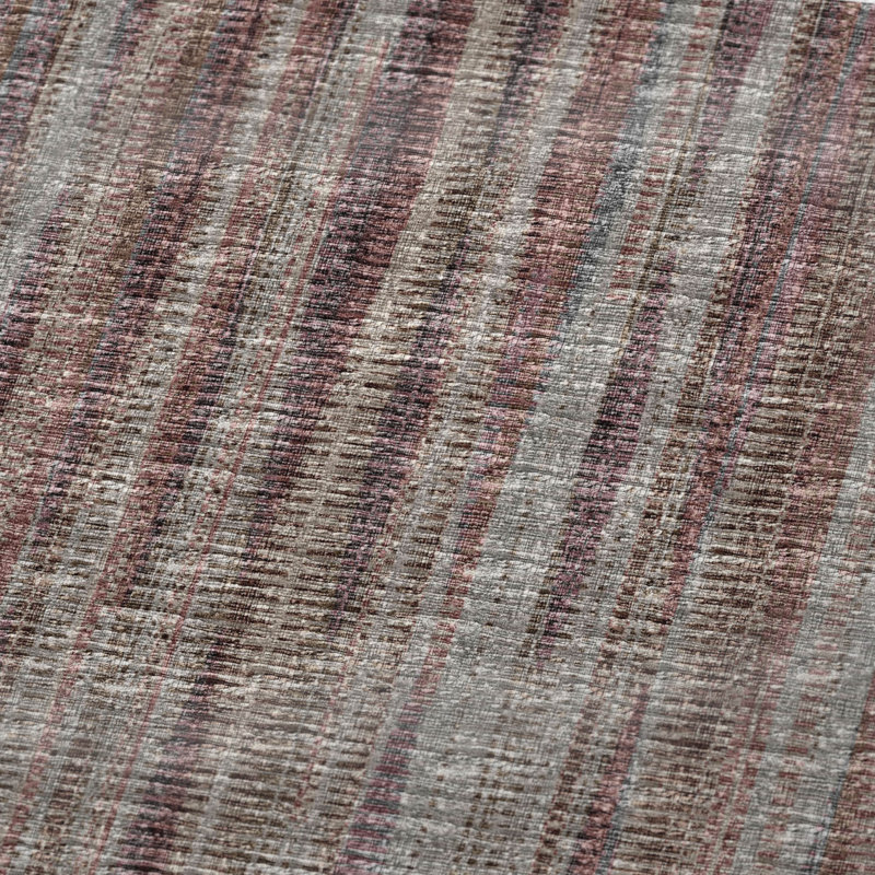 Jeté 50 pi x 70 po en microfibre bourgogne et beige
