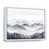 Cadre flottant blanc