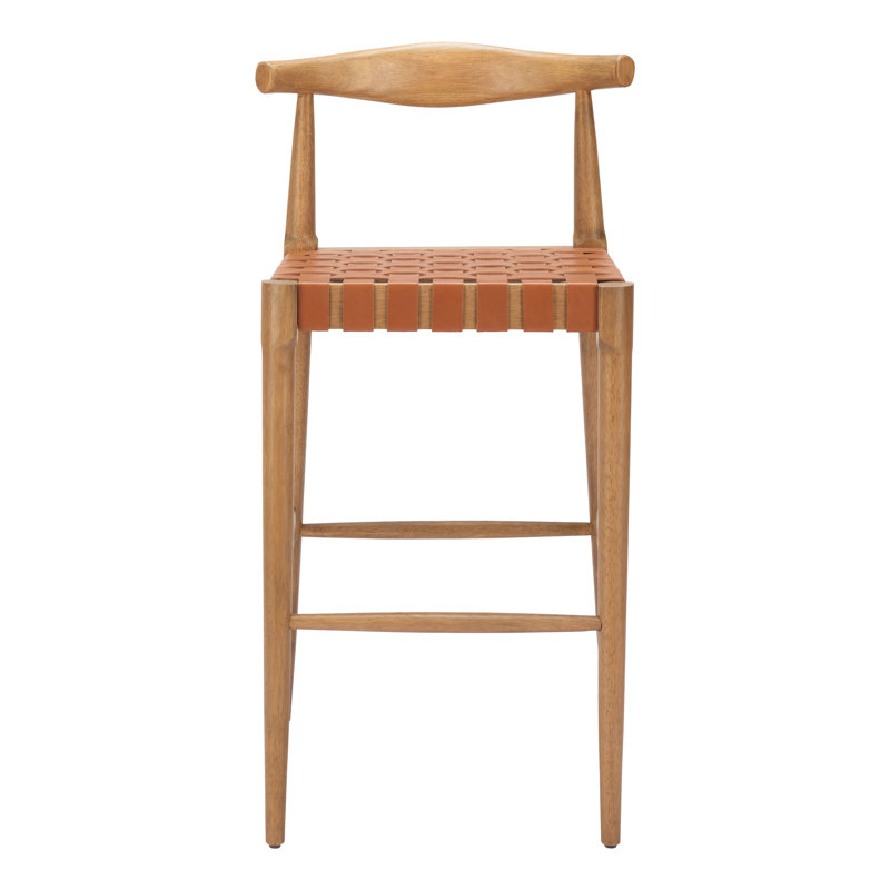 Tabouret de bar Bandani brun clair, Tabouret de bar (siège d'une hauteur de 29,9 po)