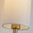 1-Light Linen Wall Sconce